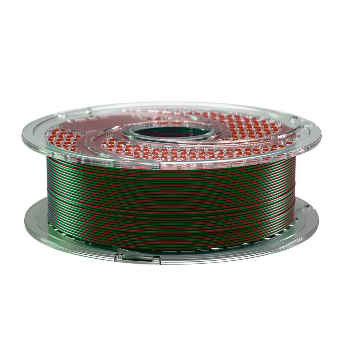 SILK PLA+ Dual Color - Crimson Emerald (Chrome Green & Merlot) 750g, 1.75mm