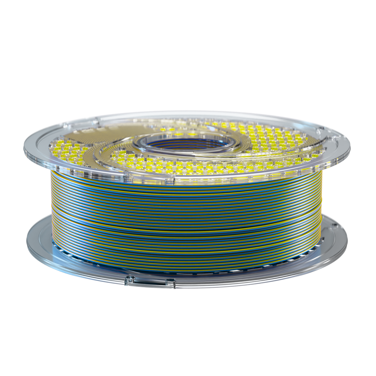 SILK PLA+ Dual Color - Golden Sapphire (Royal Blue & Gold) 750g, 1.75mm