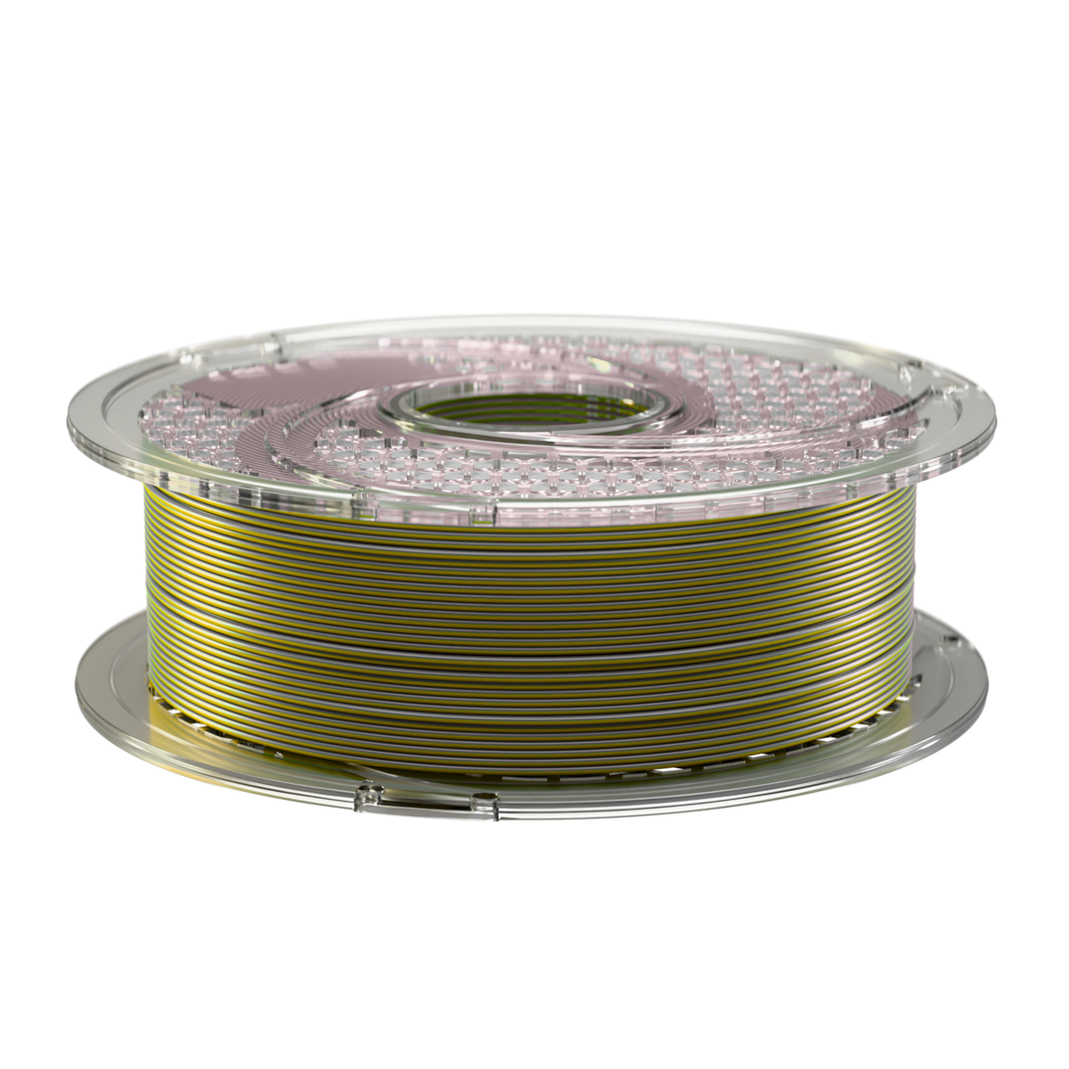 SILK PLA+ Dual Color - Golden Steel (Gold & Stainless Steel) 750g, 1.75mm