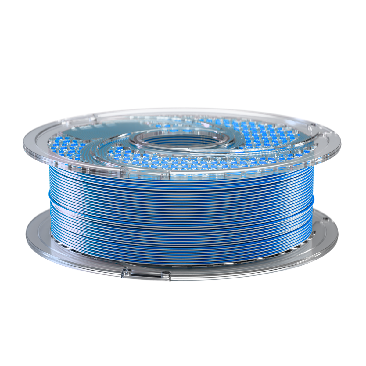 SILK PLA+ Dual Color - Arctic Frost (Sky Blue & Gloss White) 750g, 1.75mm