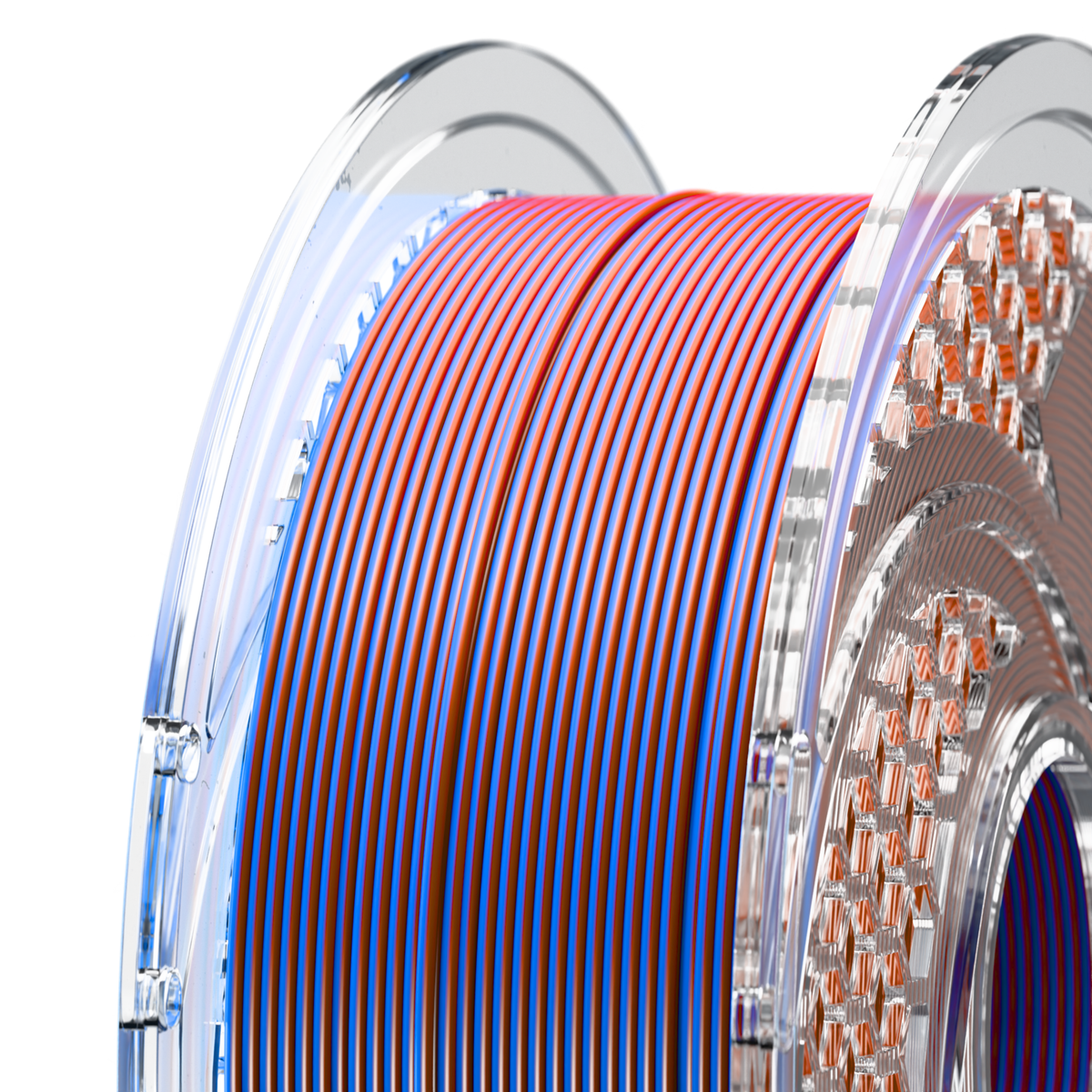 SILK PLA+ Dual Color - Blue Blood (Royal Blue & Merlot) 750g, 1.75mm