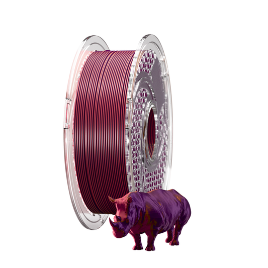 SILK PLA+ Dual Color - Crimson Eclipse (Indigo Purple & Merlot) 750g, 1.75mm
