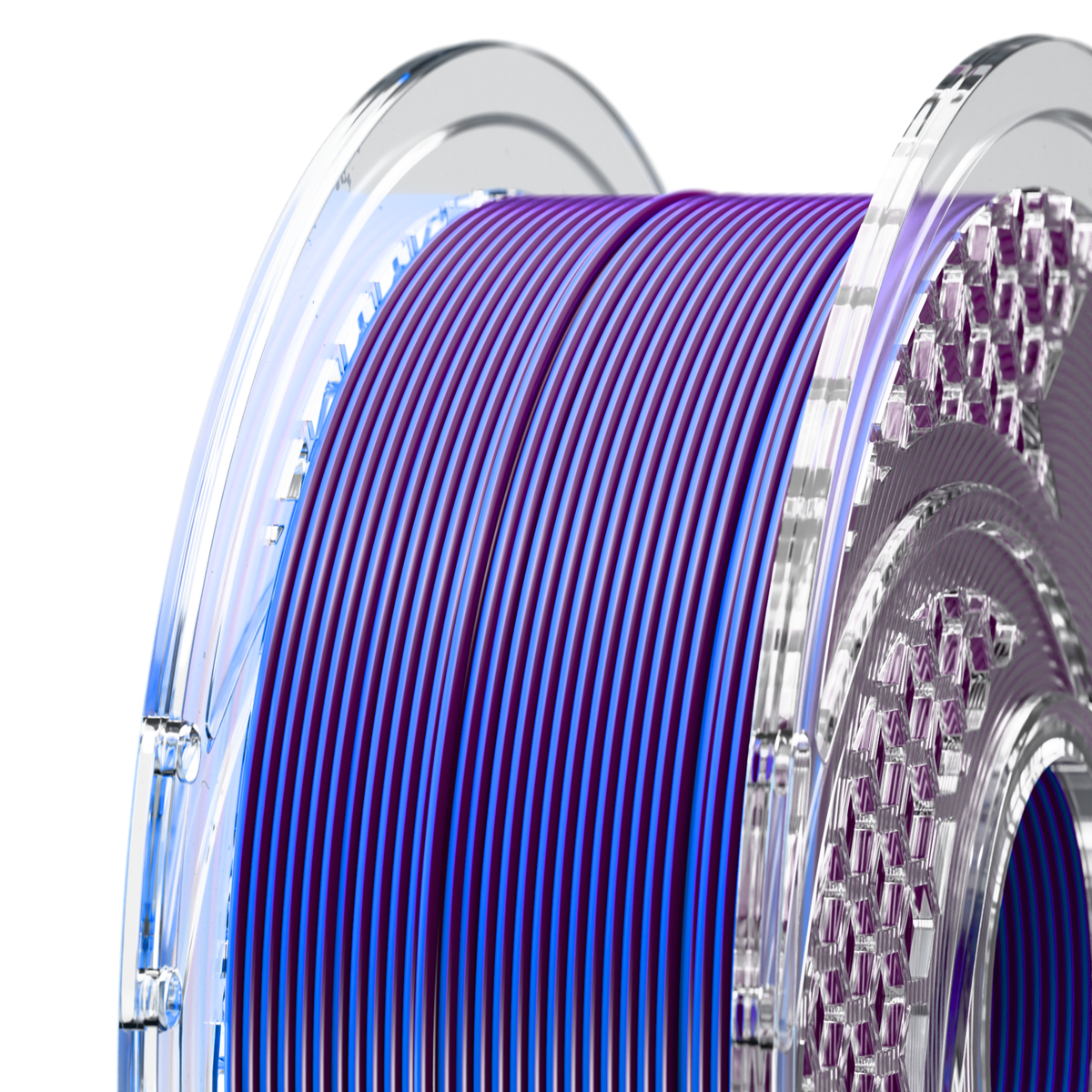SILK PLA+ Dual Color - Indigo Majesty (Royal Blue & Indogo Purple) 750g, 1.75mm