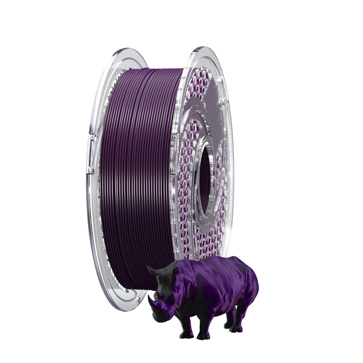 SILK PLA+ Dual Color - Midnight Purple (Gun Metal & Indigo Purple) 750g, 1.75mm