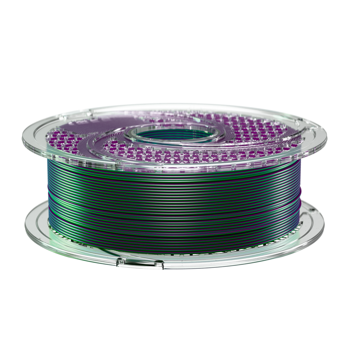 SILK PLA+ Dual Color - Mystic Forest (Indigo Purple & Dark Green) 750g, 1.75mm