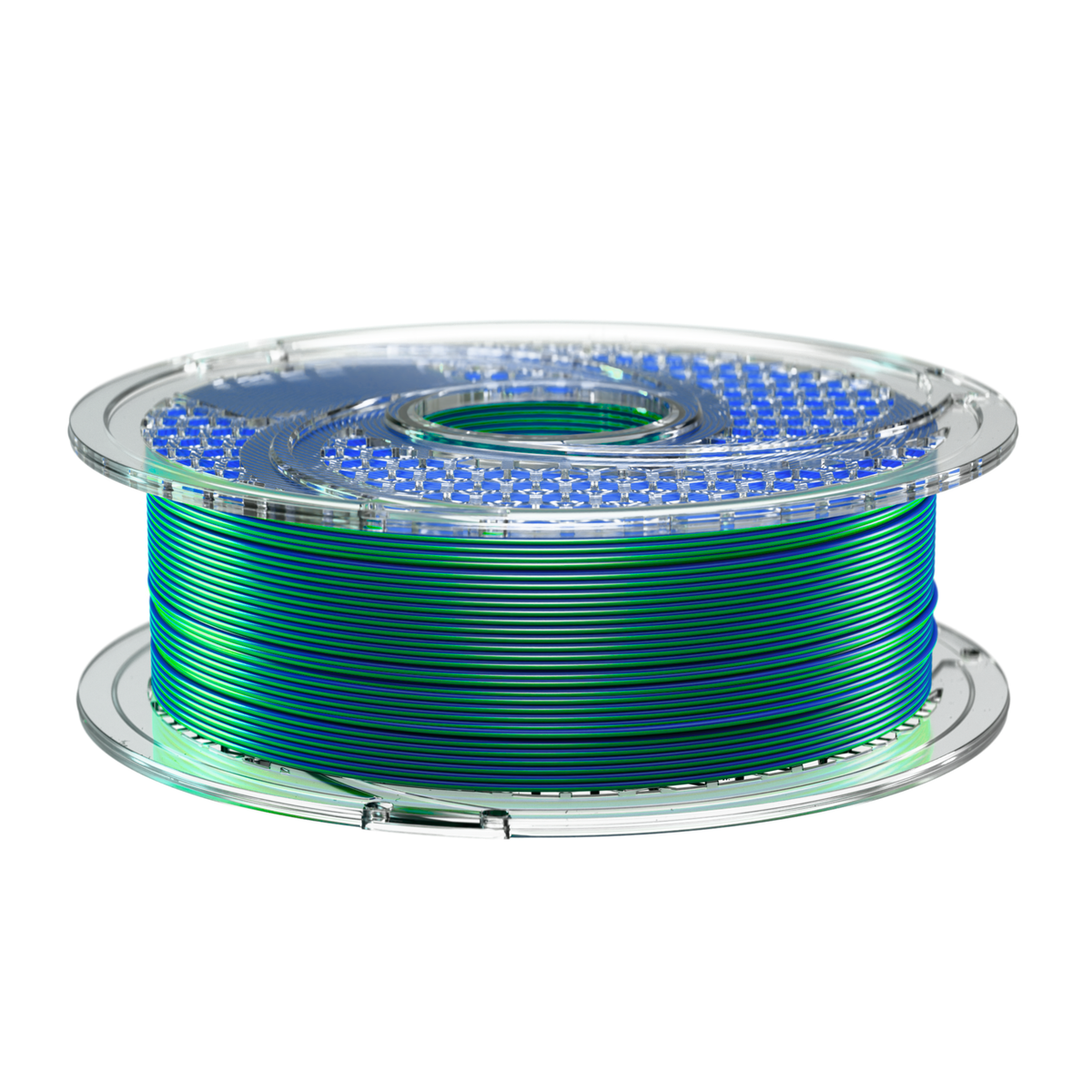 SILK PLA+ Dual Color - Sapphire Forest (Royal Blue & Dark Green) 750g, 1.75mm