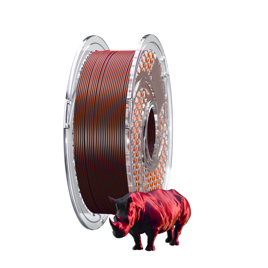 SILK PLA+ Dual Color - Smokey Wine (Merlot & Gun Metal) 750g, 1.75mm