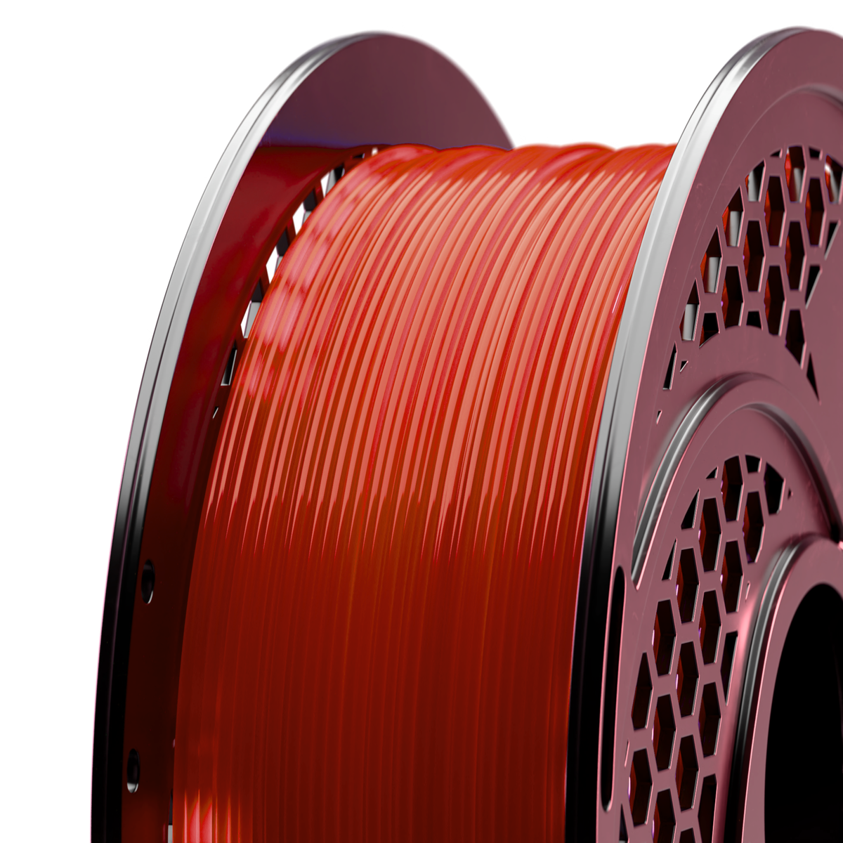 PETG SPEED Translucent Red Filament 1kg, 1.75mm