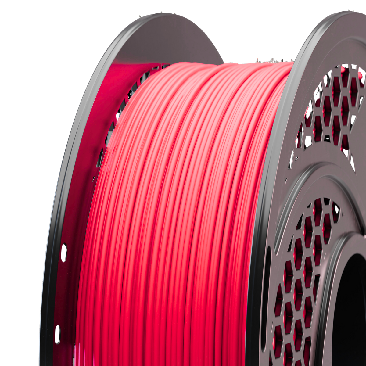 PLA UV Neon Fire Red Filament 1kg, 1.75mm
