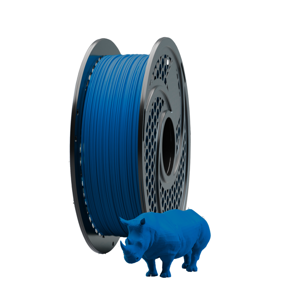 PLA UV Neon Luminous Blue Filament 1kg, 1.75mm