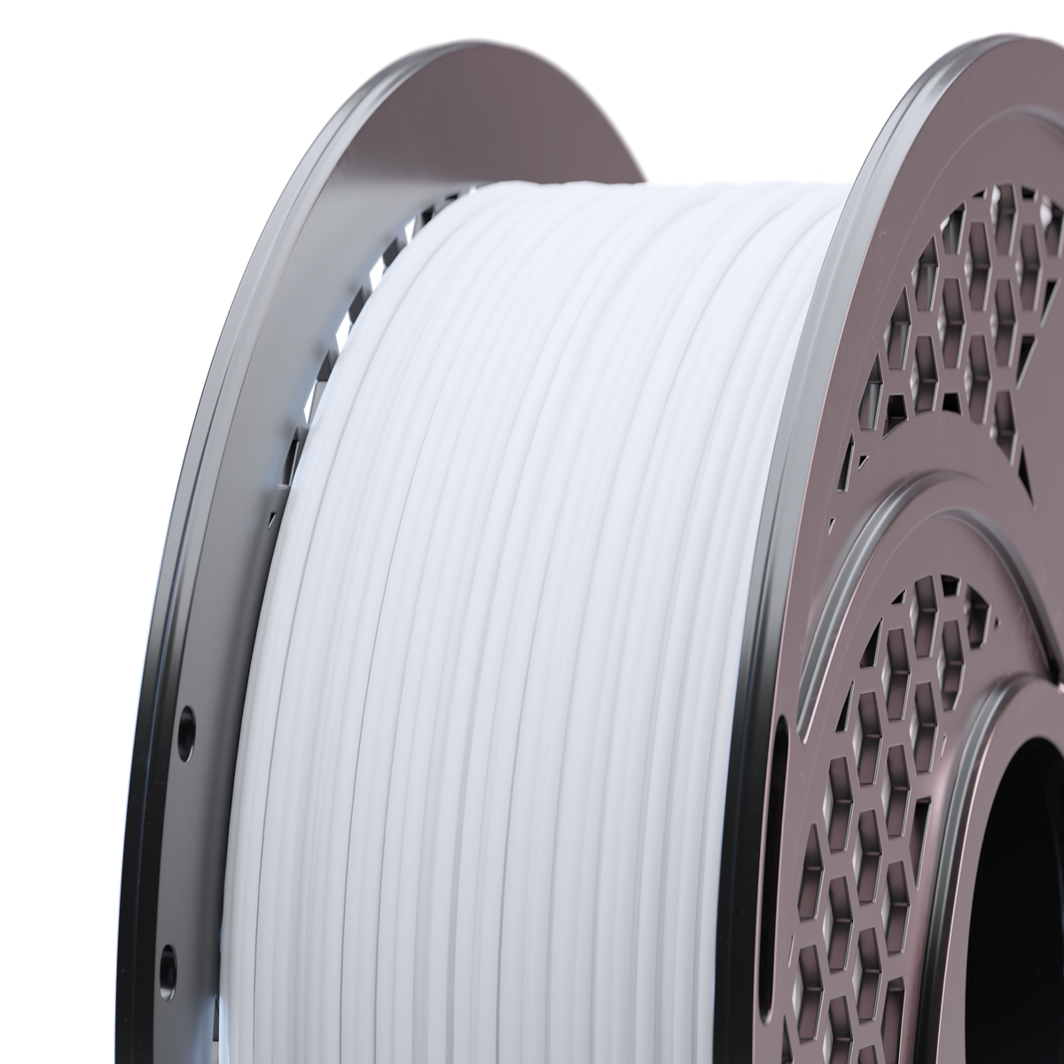 Premium ABS Cool White Filament 1kg, 1.75mm