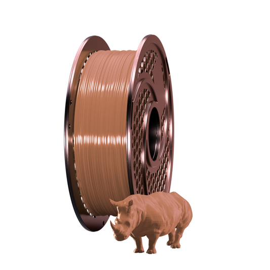 Silk PLA+ Brown Filament 1kg, 1.75mm