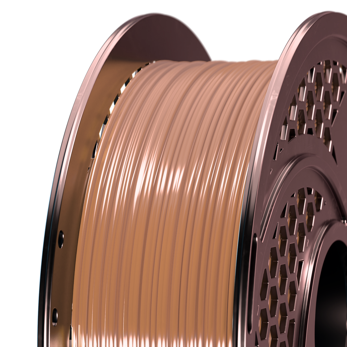 Silk PLA+ Brown Filament 1kg, 1.75mm