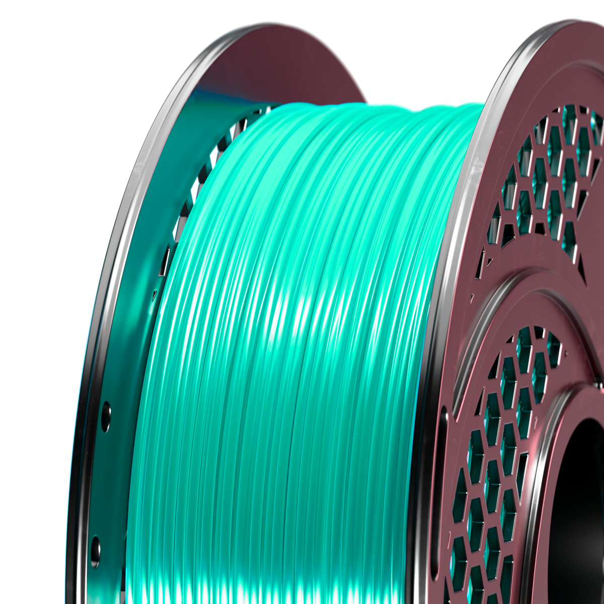 Silk PLA+ Chrome Green Filament 1kg, 1.75mm