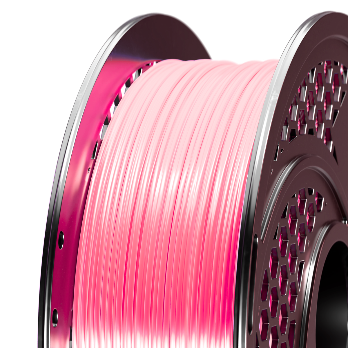Silk PLA+ Chrome Pink Filament 1kg, 1.75mm