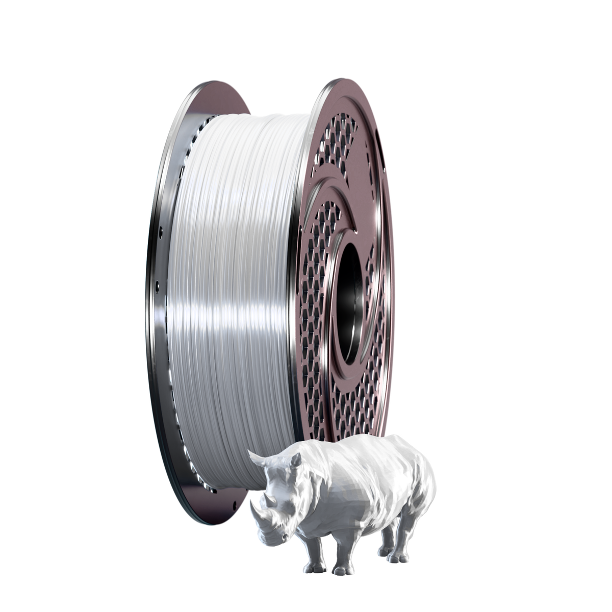 Silk PLA+ Chrome Silver Filament 1kg, 1.75mm