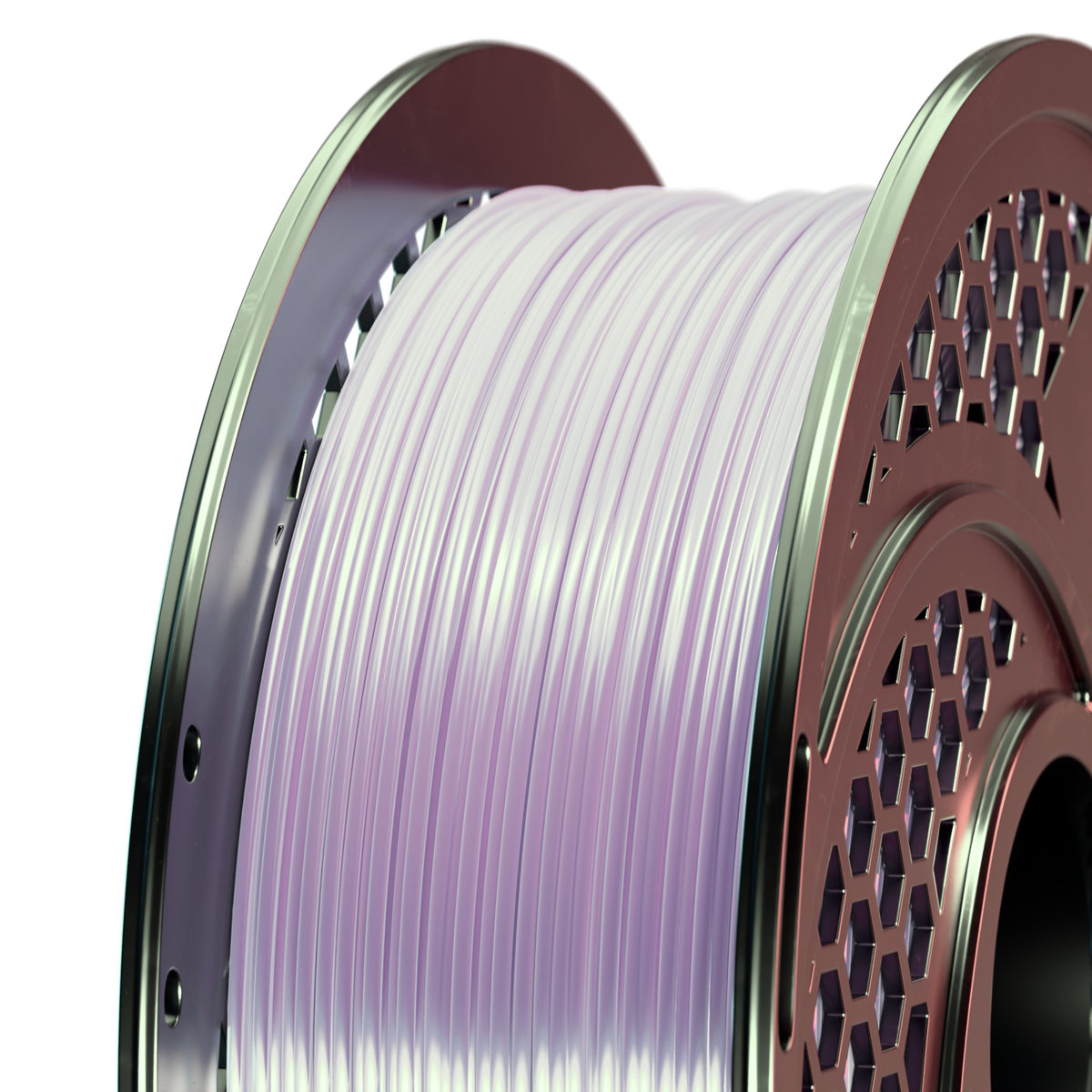 Silk PLA+ Pearl Lilac Filament 1kg, 1.75mm