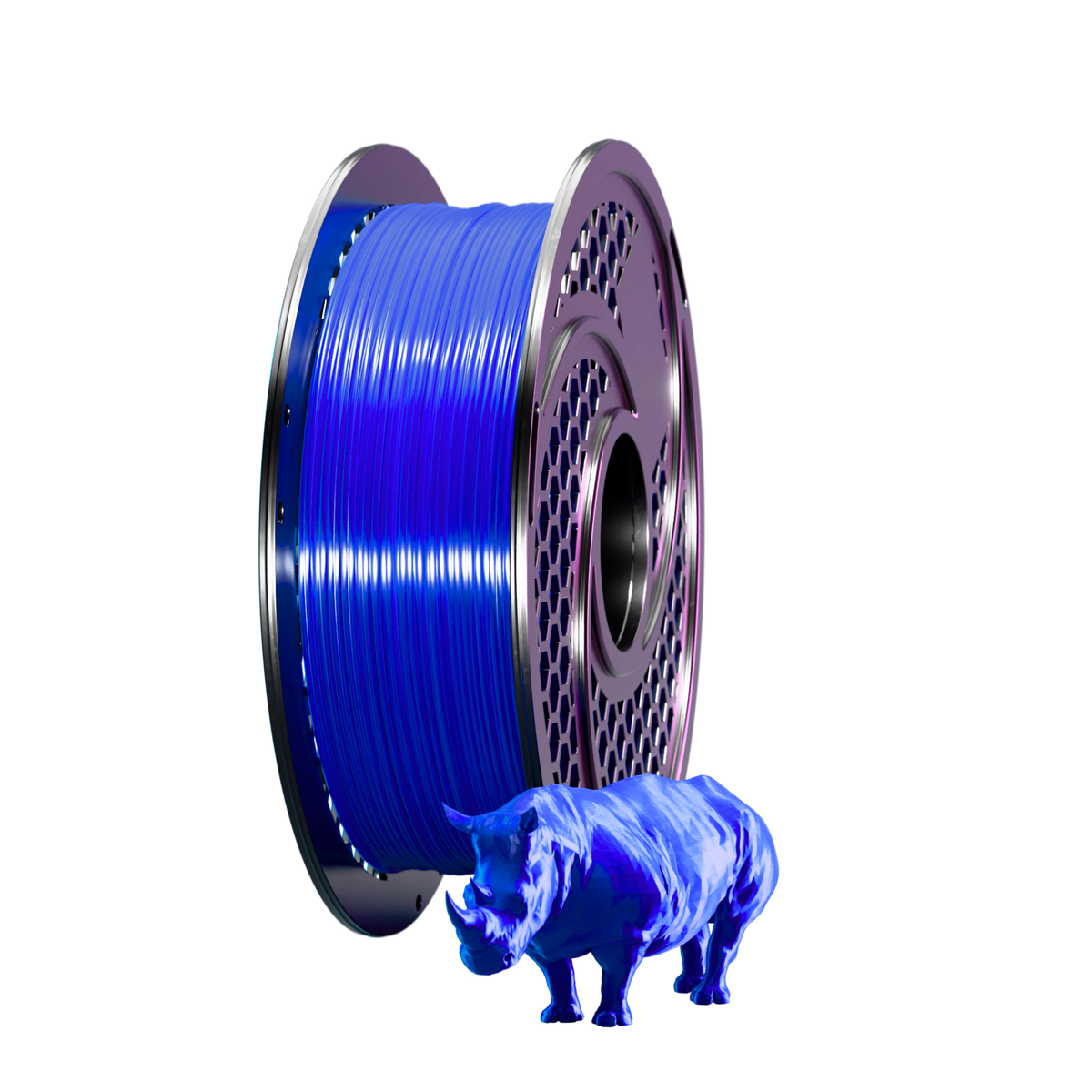 Silk PLA+ Royal Blue Filament 1kg, 1.75mm