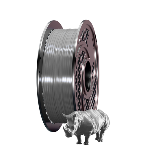 Silk PLA+ Stainless Steel Filament 1kg, 1.75mm