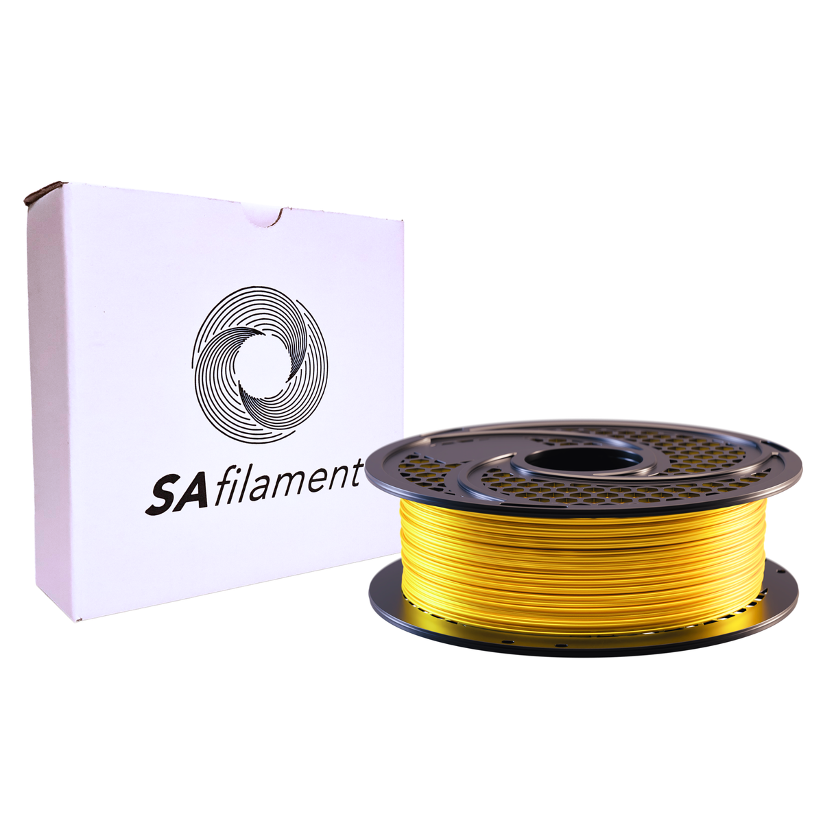 Silk PLA+ Yellow Gold Filament 1kg, 1.75mm
