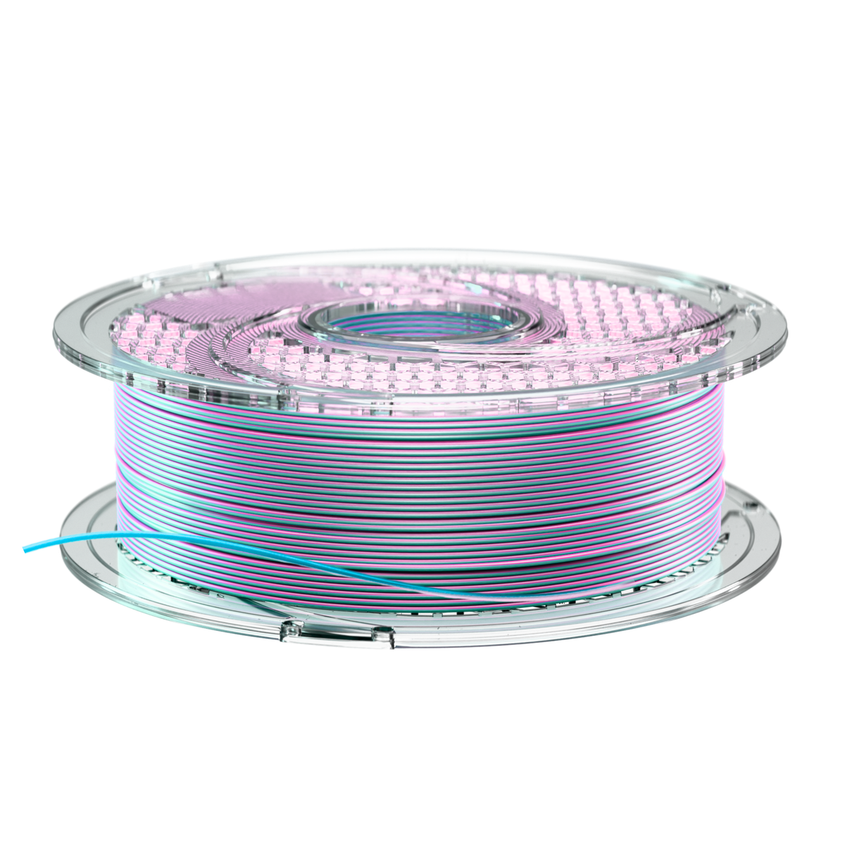SILK PLA+ Tri Color - Chrome Royale (Chrome Pink & Chrome Green & Chrome Blue) 750g, 1.75mm