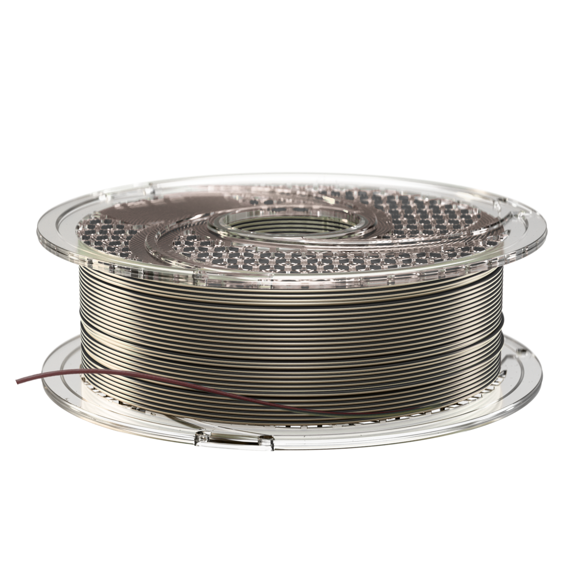 SILK PLA+ Tri Color - Dark Sandstorm Light Beige & Brown & Gun Metal) 750g, 1.75mm