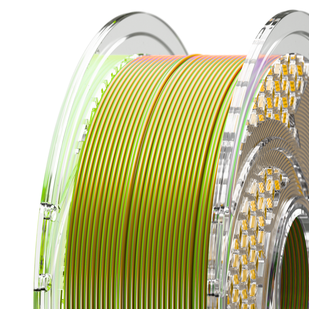 SILK PLA+ Tri Color - Evergreen Steel (Copper & Steel Blue & Green) 750g, 1.75mm