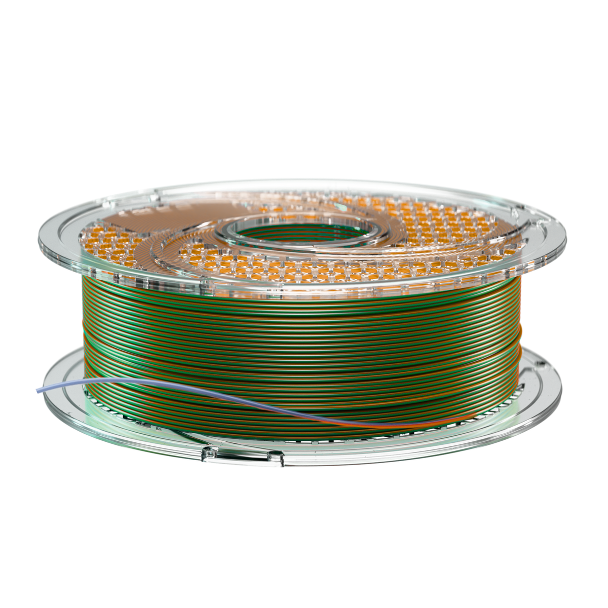 SILK PLA+ Tri Color - Evergreen Steel (Copper & Steel Blue & Green) 750g, 1.75mm