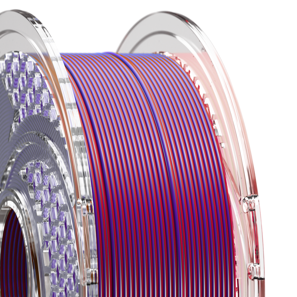 SILK PLA+ Tri Color - Golden Aurora (Royal Blue & Merlot & Gold) 750g, 1.75mm