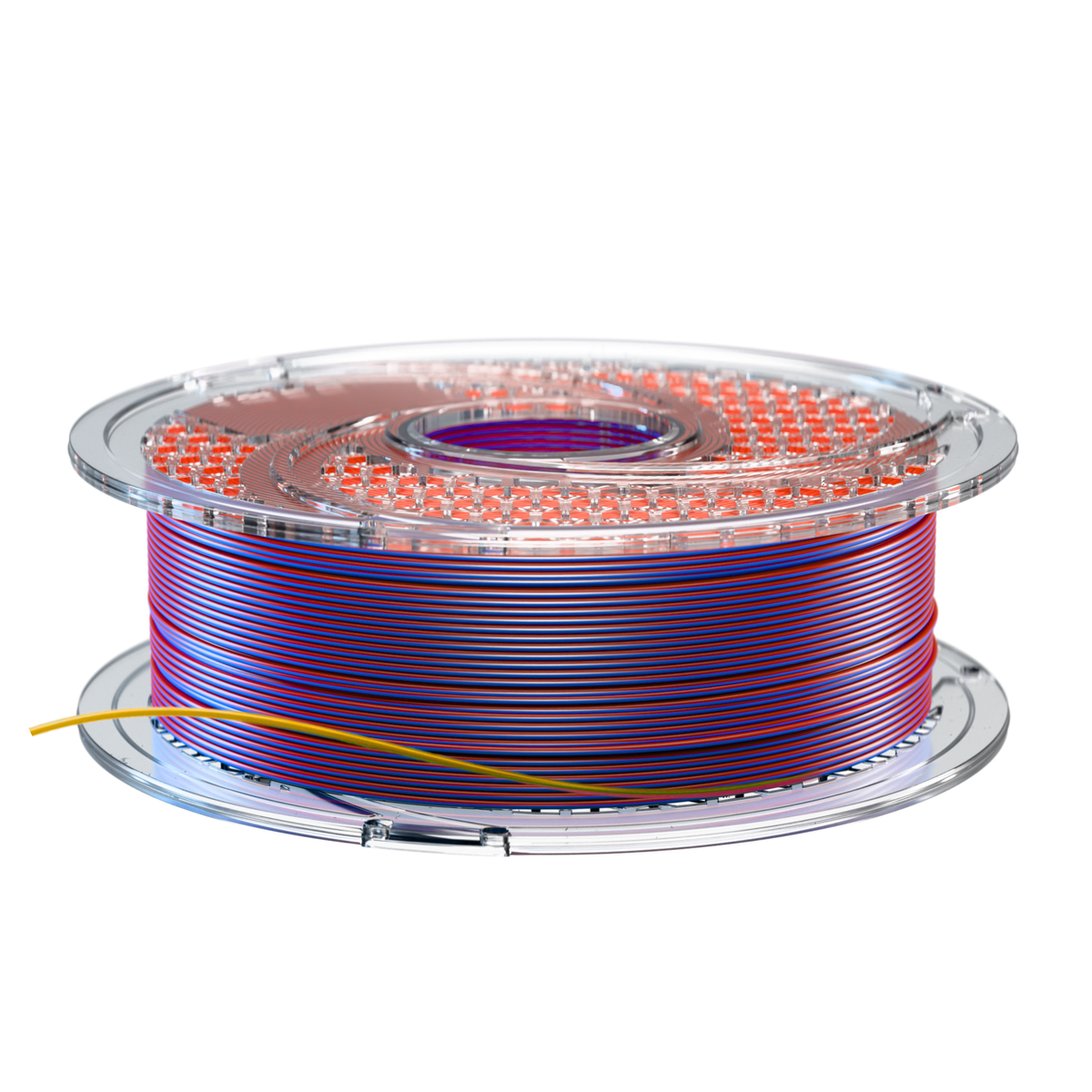 SILK PLA+ Tri Color - Golden Aurora (Royal Blue & Merlot & Gold) 750g, 1.75mm