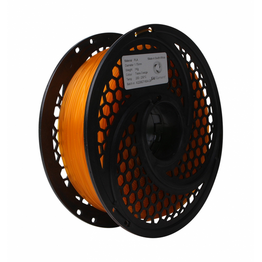 PLA Translucent Orange Filament 1kg, 1.75mm