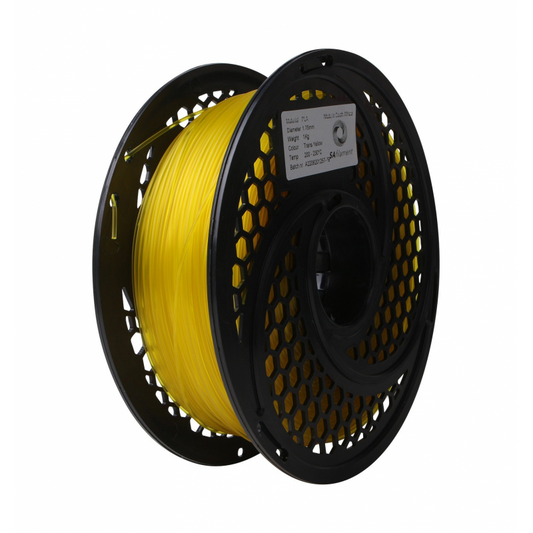 PLA Translucent Yellow Filament 1kg, 1.75mm