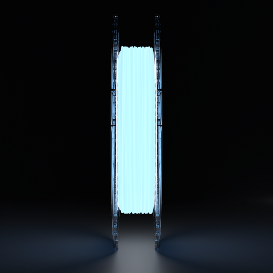 PLA Glow In The Dark Blue Filament 500g, 1.75mm